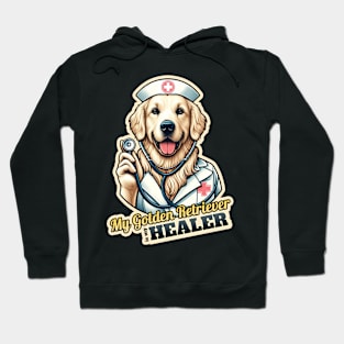 Golden Retriever Doctor 2. Hoodie